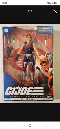 G.I.JOE. CLASSIFIED SERIES. XAMOT PAOLI 6.5 " ACTION