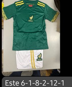 MEXICO NIÑO VERDE KIDS JERSEY