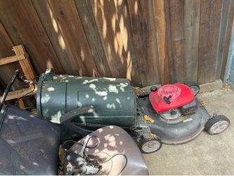 Honda mower self propelled gas echo weedeater gas powered work great