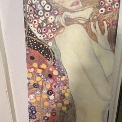 Retired Set Of 2 IKEA Canvas Prints Gustav Klimt