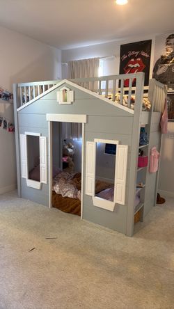 Pottery barn twin over twin bunk bed