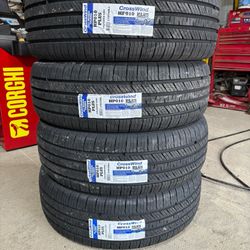 (4) - 245/60/18 Crosswind HP10 Plus Tires