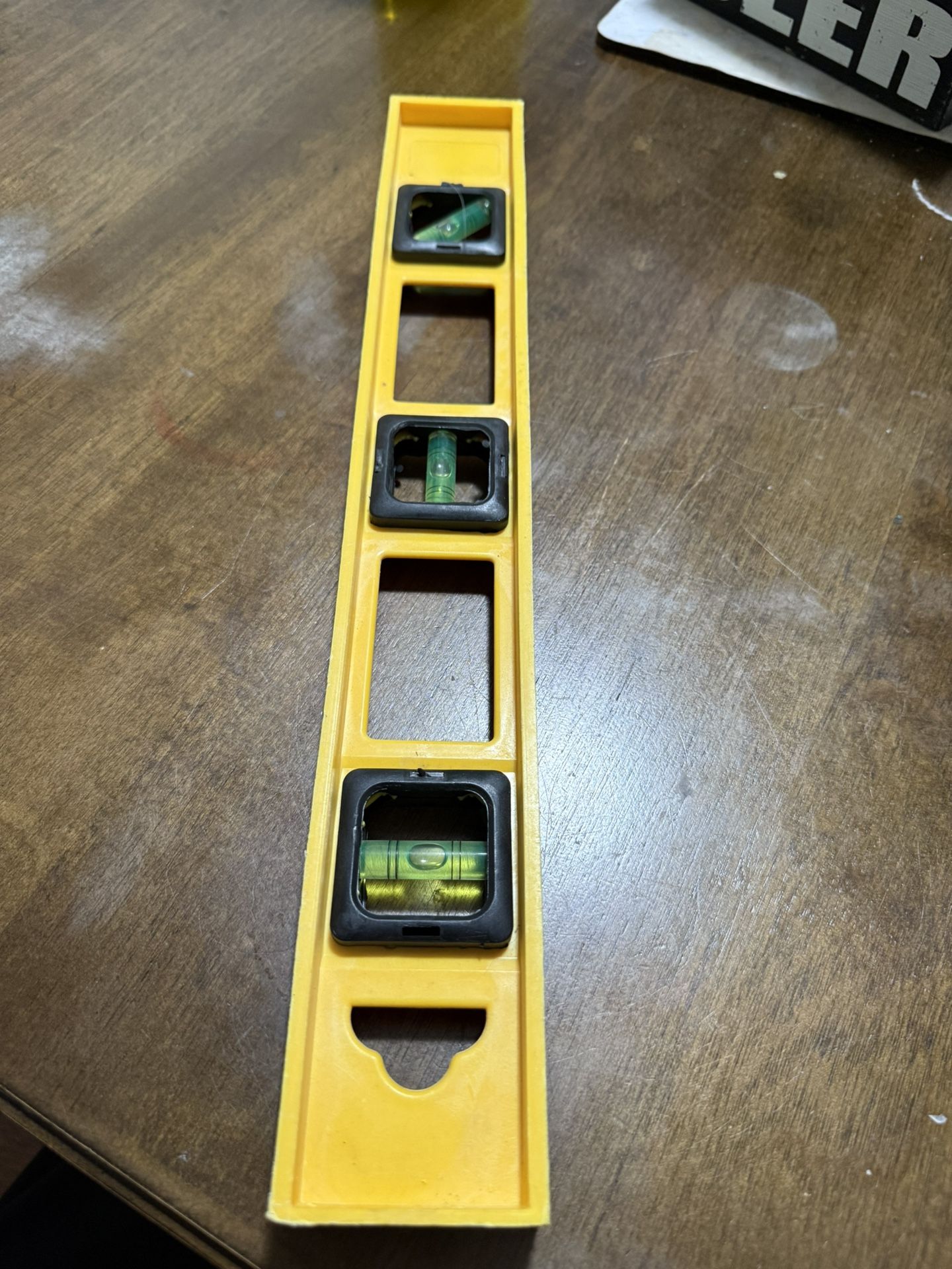 16” level and stud finder