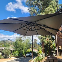 Huge  IKEA "Seglaro"Patio Umbrella