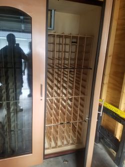 Wine cooler it take 600 bottles keeps wine good forever!!