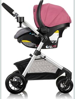 Evenflo pivot stroller with car seat & base