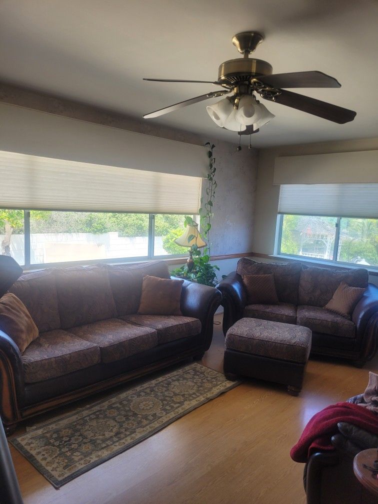 Sofa, Love Seat, Ottoman