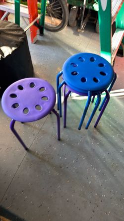 Stackable stools