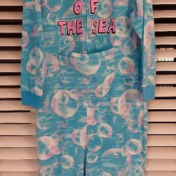 CUTEST 1 PC UNICORN ONESIE W/HOODIE & ZIP UP FRONT & POUCH FOR SNACKS !