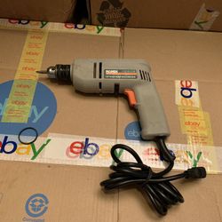 Handi works 3/8 single speed reversible drill