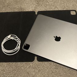 iPad Pro 12.9 inch 6th Gen (M2) Wi-Fi & Cellular W/ Apple Folio Case