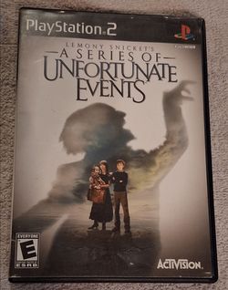 Lemony Snickets A series Unfortunate events Playstation 2