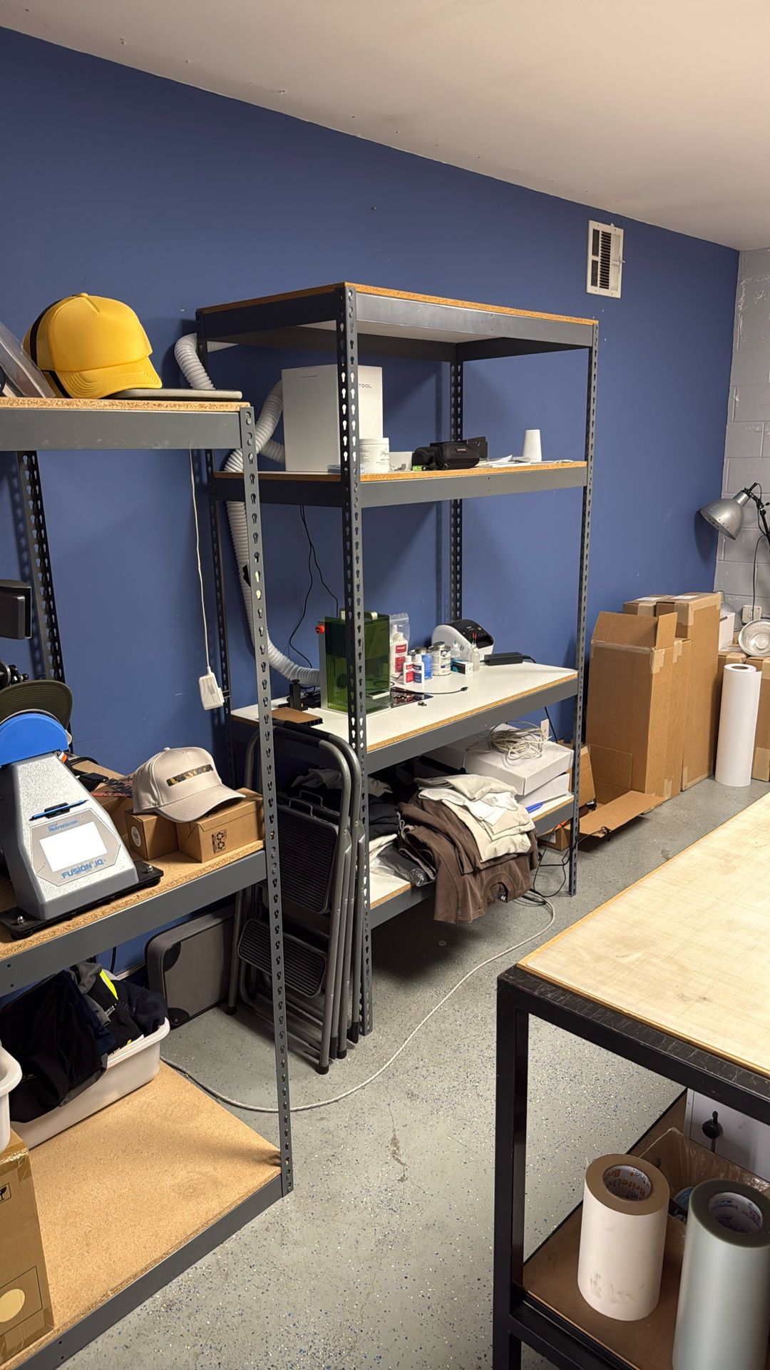 3qty - 48”x24”x84” Storage Rack / Shelves