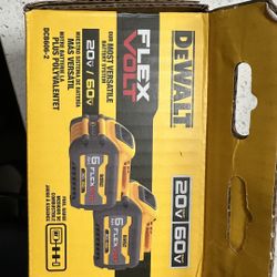 NEW DEWALT FLEXVOLT 6Ah 20V/60V Batteries — BRAND NEW.
