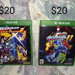 XBOX ONE MEGA MAN 11 & MEGA MAN LAGACY COLLECTION 2 