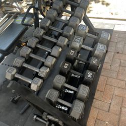 Dumbbells 5lbs-75lbs 