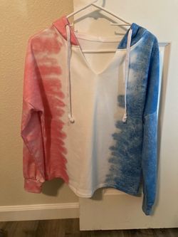 Women’s patriotic hoodie size M