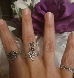 Boho style ring set!