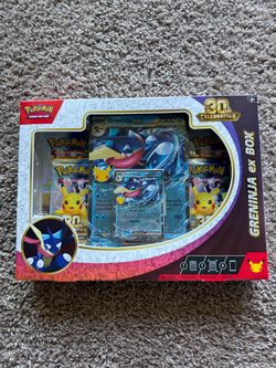 Pokémon TCG Greninja ex Box 30th Celebration