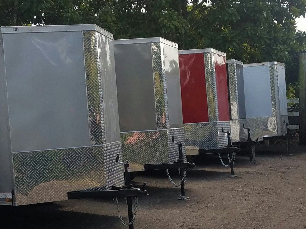 6x12 SA NEW 2019 enclosed trailers
