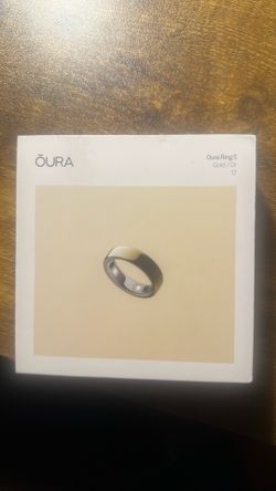 Oura Ring 5 Gold, Size 12