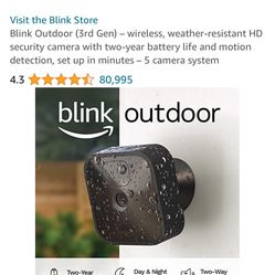 Blink Outdoor Camera 5 Pack 