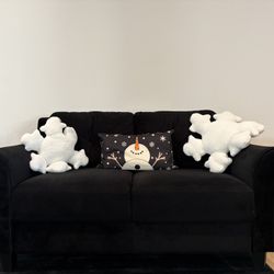 Black Loveseat Sofa Unused Condition Available for Pickup Only Los Alamitos, CA