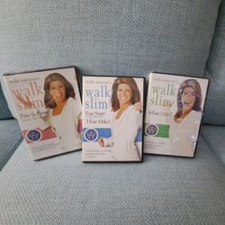 New - Walk Slim Excersize Videos/Really Work!!