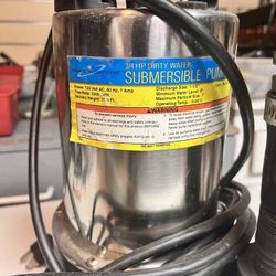 Three-quarter horse sub pump