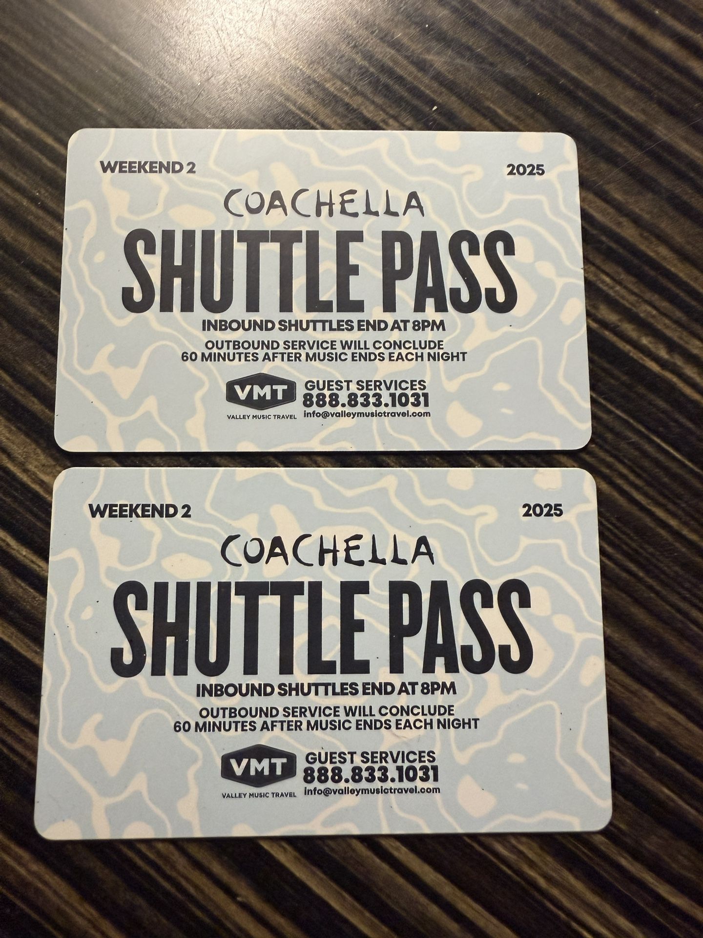 Coachella Weekend 2 Shuttle Passes! - 3 AVAILABLE!!!