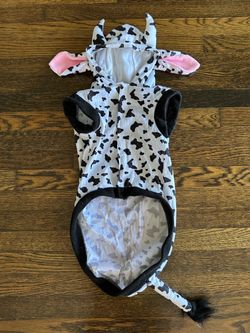 Dog Halloween Costume - Cow