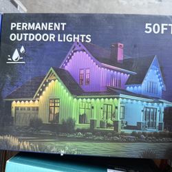 50FT Permanent Outdoor String Lights