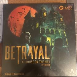 BETRAYAL - AT HOUSE ON THE HILL 3RD EDITION