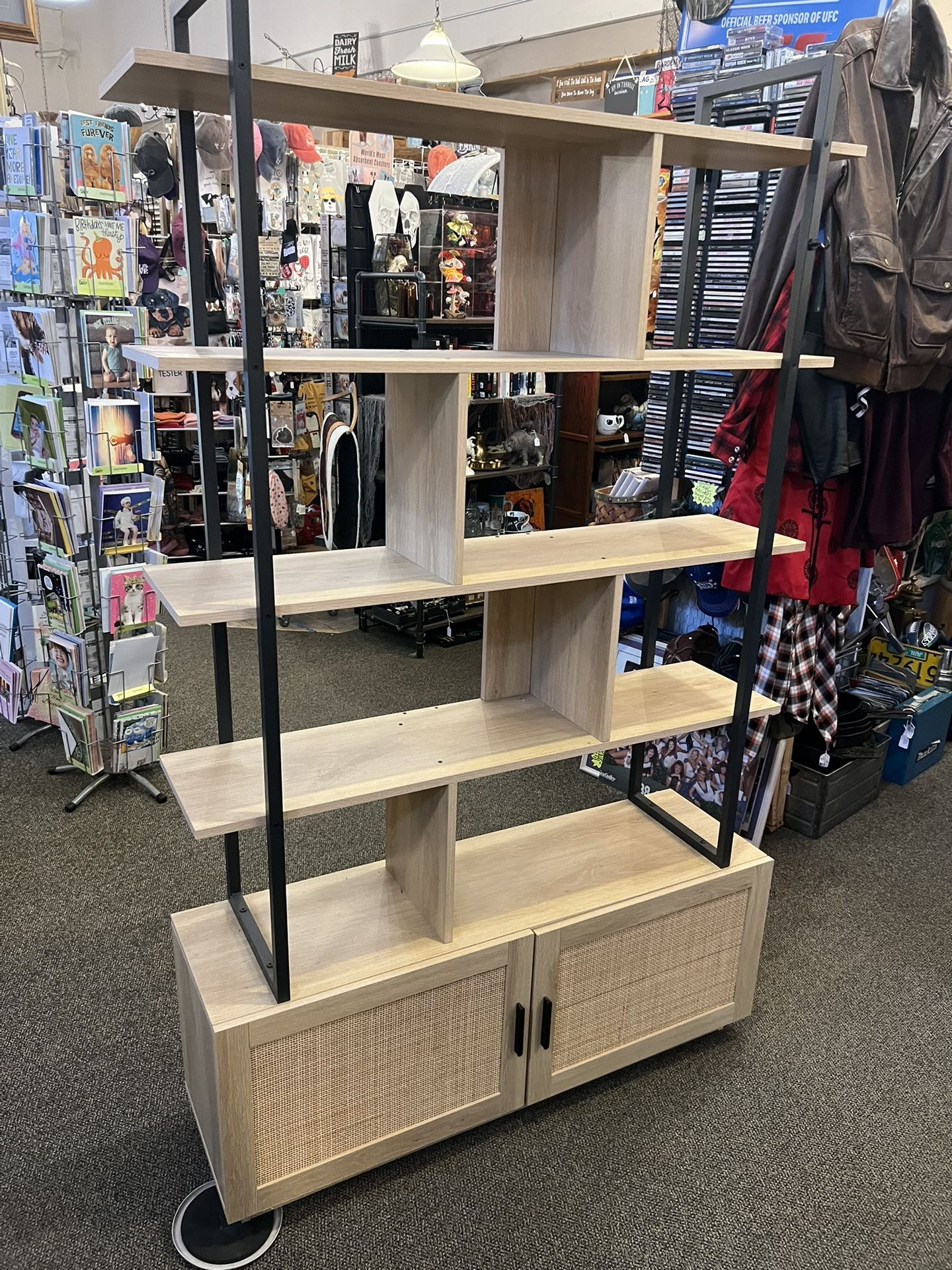 Large Shelving Unit Bookcase Cabinet