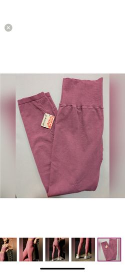 Free People Movement High-Rise 7/8 Length Good Karma Leggings NWT Rose Pink XL