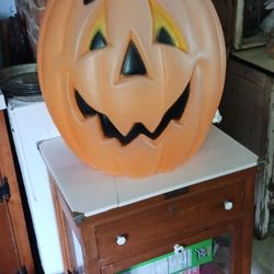 Blow Mold Pumpkin