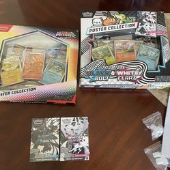 Pokemon Prismatic Evolutions And Black Bolt White Flare 