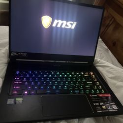 MSI GS65 Stealth 15.6" 240Hz 2.6GHz i7-9750H 32GB 512GB RTX 2060 GDDR6