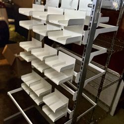 Retail Display shelving, Sunglasses Garment Racks