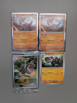 Pokemon Cards (Tyrant)