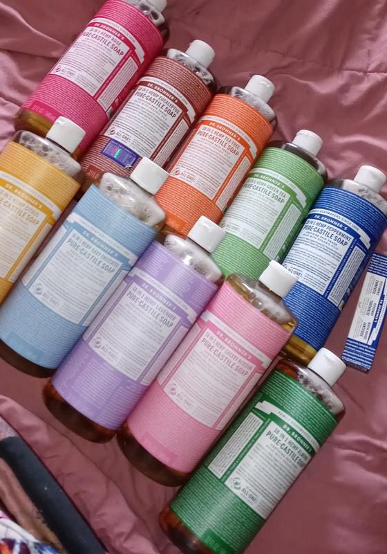 32-ounce bottle of Dr. Bronner’s Castile Soap