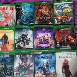 Xbox One Games, $5 Each