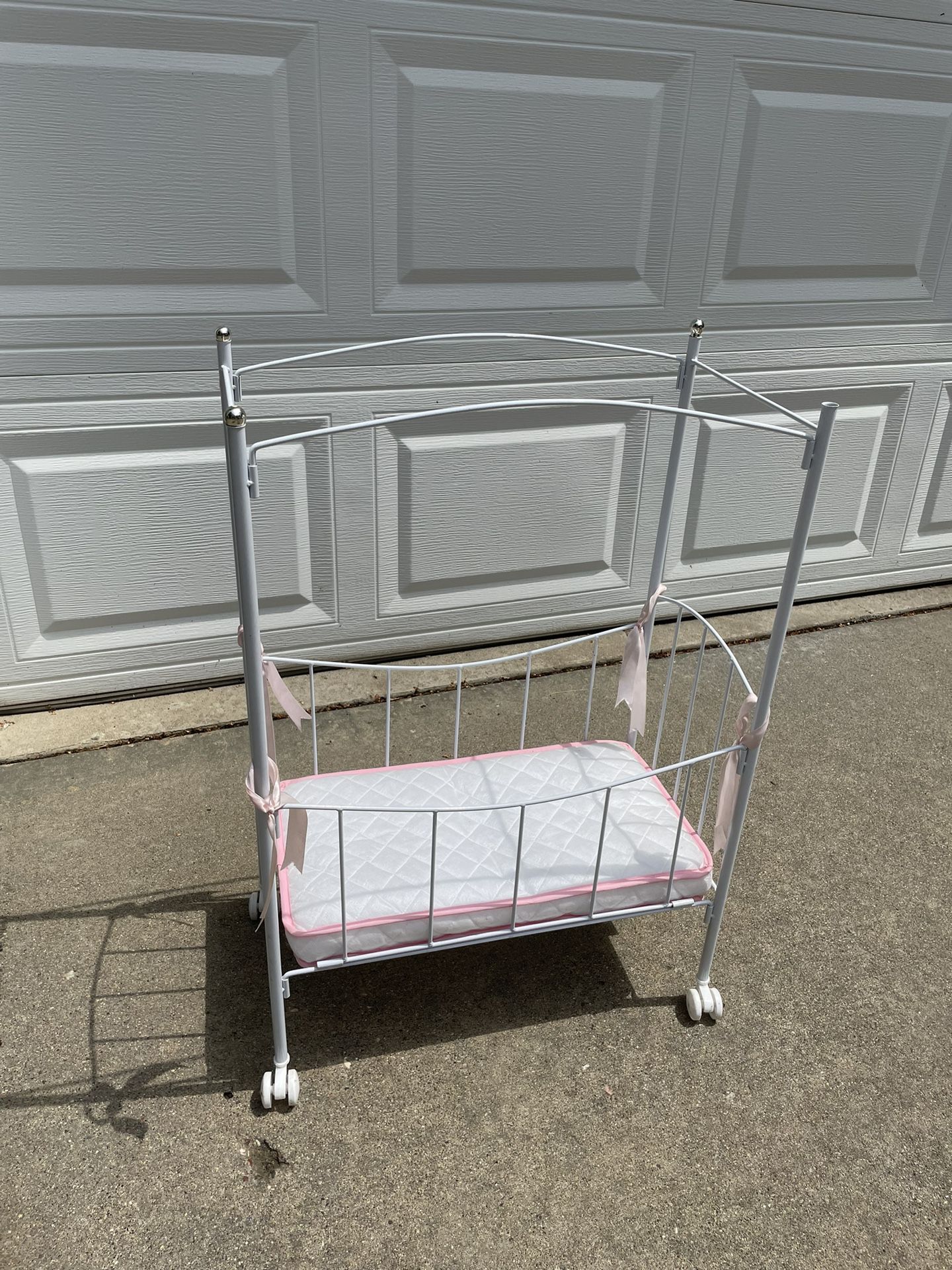 Doll Carriage With Wheels