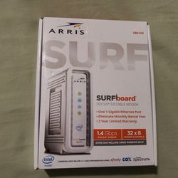 ARRIS SB6190 SURFBOARD CABLE 1.4 Gbps FAST  DOCIS 3.0 MODEM LIKE NEW