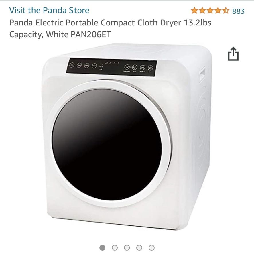 Brand New** Black & Decker 3.5 Cu. Ft. Portable Dryer - White BCED37 for  Sale in New York, NY - OfferUp