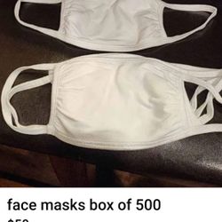 500 Face Masks Box Of 500 Multiple available 