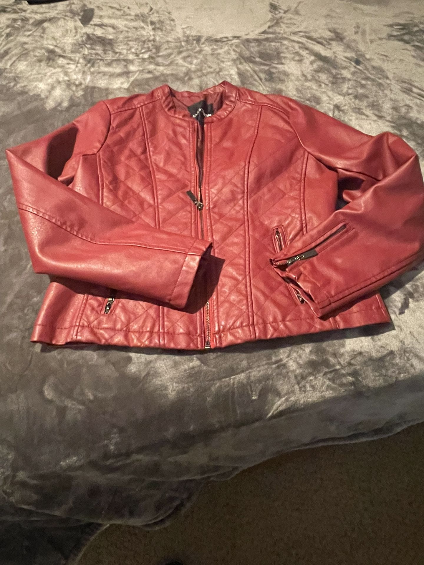 Small leather jacket