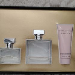Ralph Lauren Romance 3 Piece Gift Set Perfume New And Original For Women 