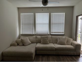 White couch
