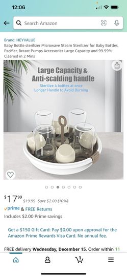 Bottle sterilizer